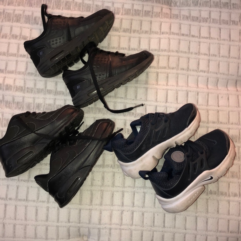 Size 8c toddler Nike tennis price is for all 3 pairs